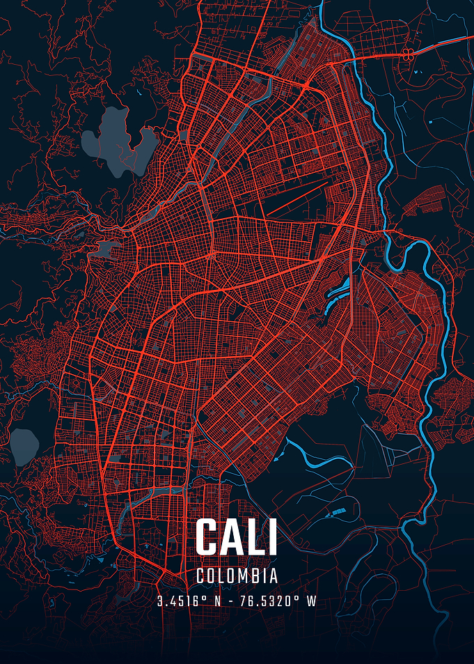 Cali City Map