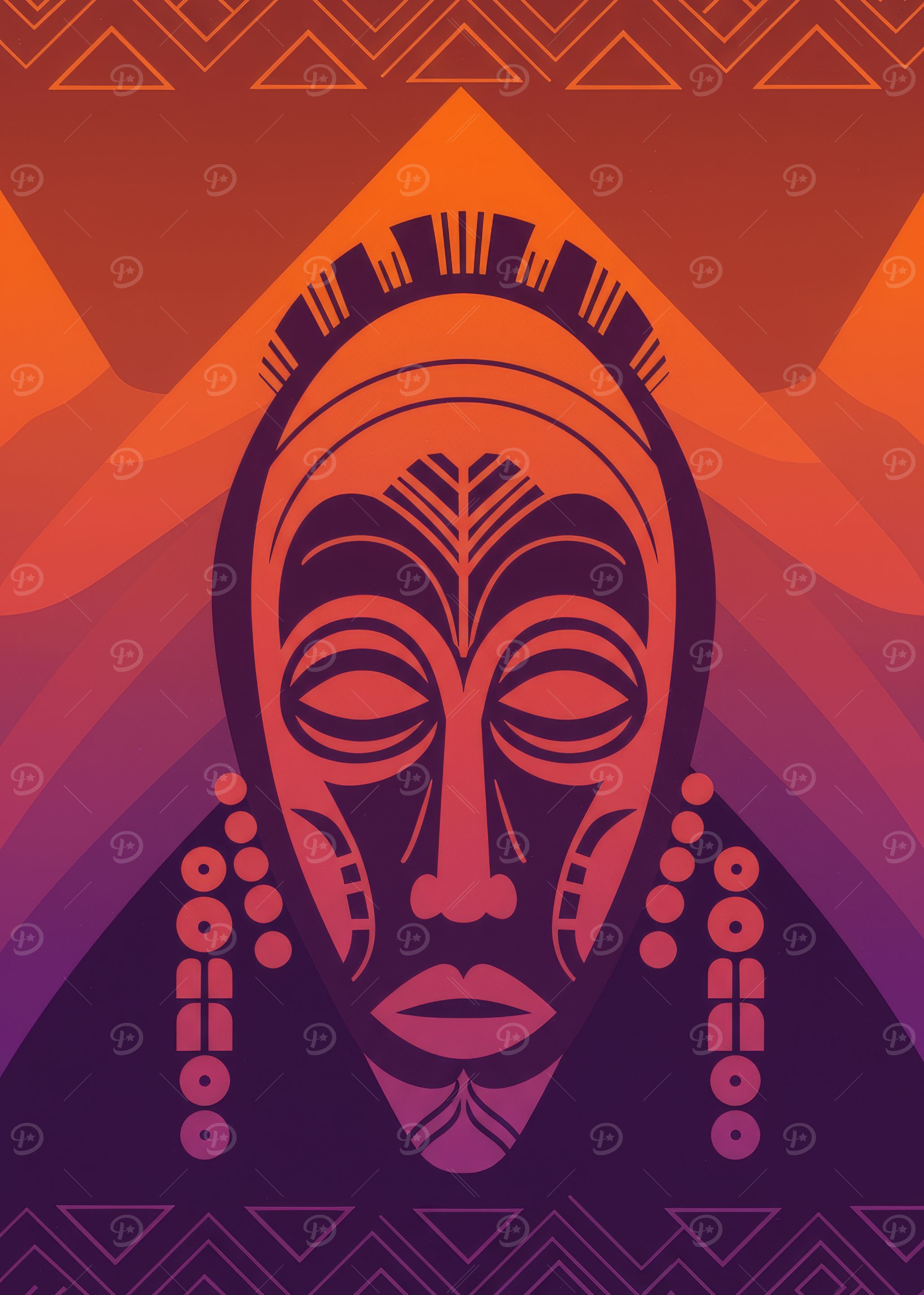 African Mask Art