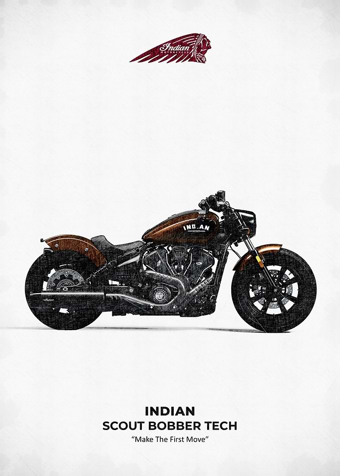 Indian Scout Bobber Tech Motorcycle