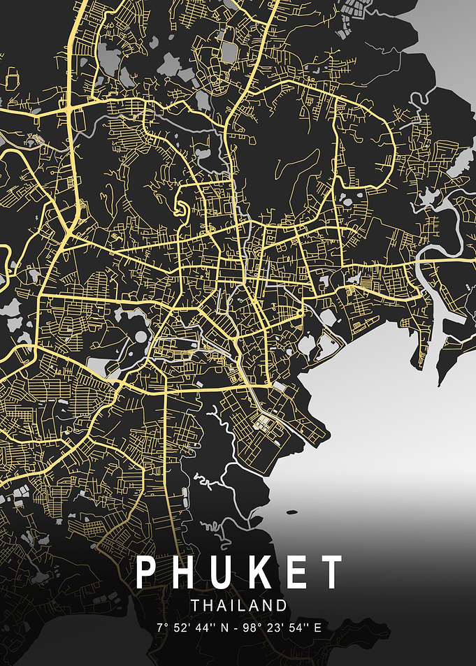 Phuket Silver City Map