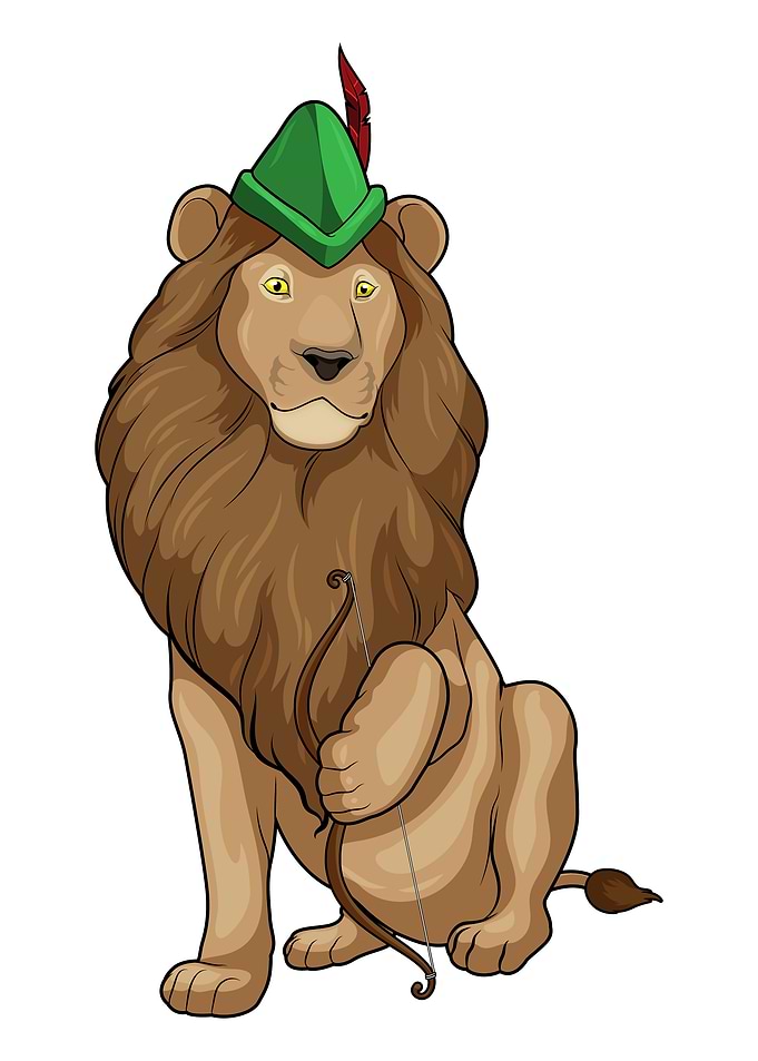 Lion Archer Bow