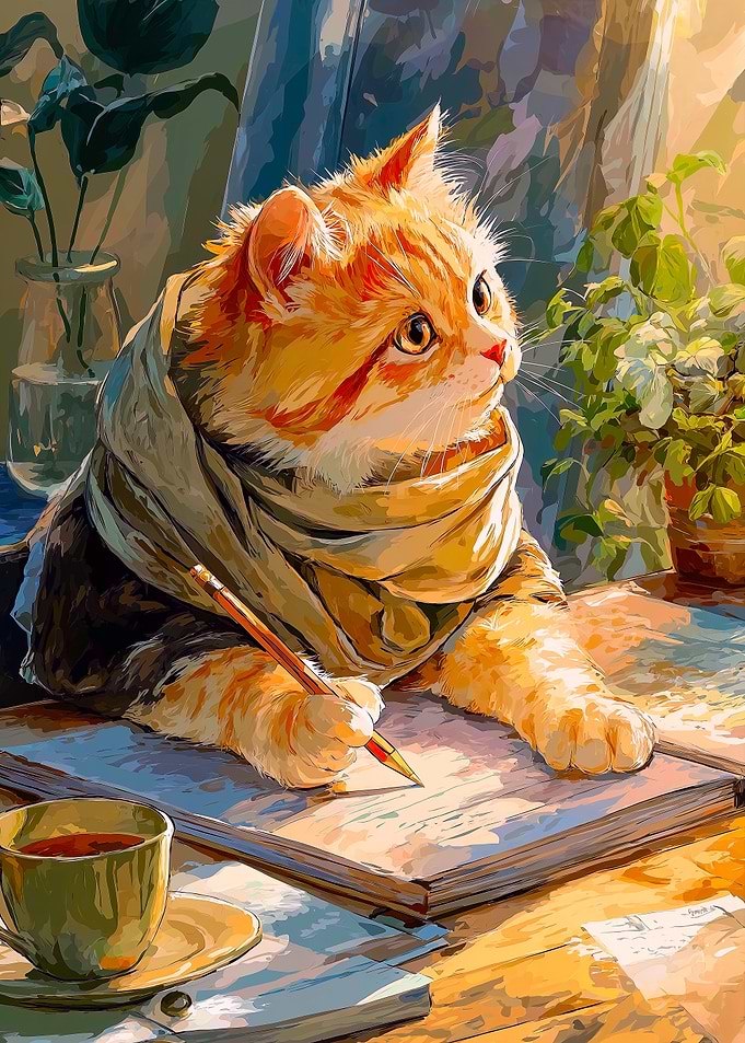 The Writer Cat