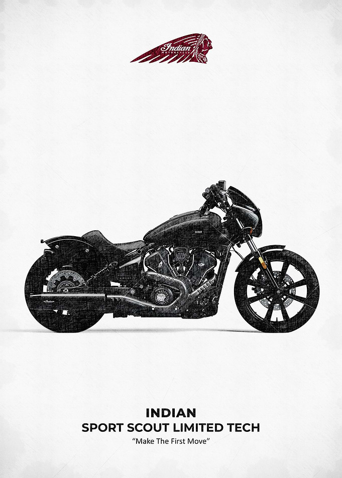 Indian Sport Scout Limited Tech Motorcycle
