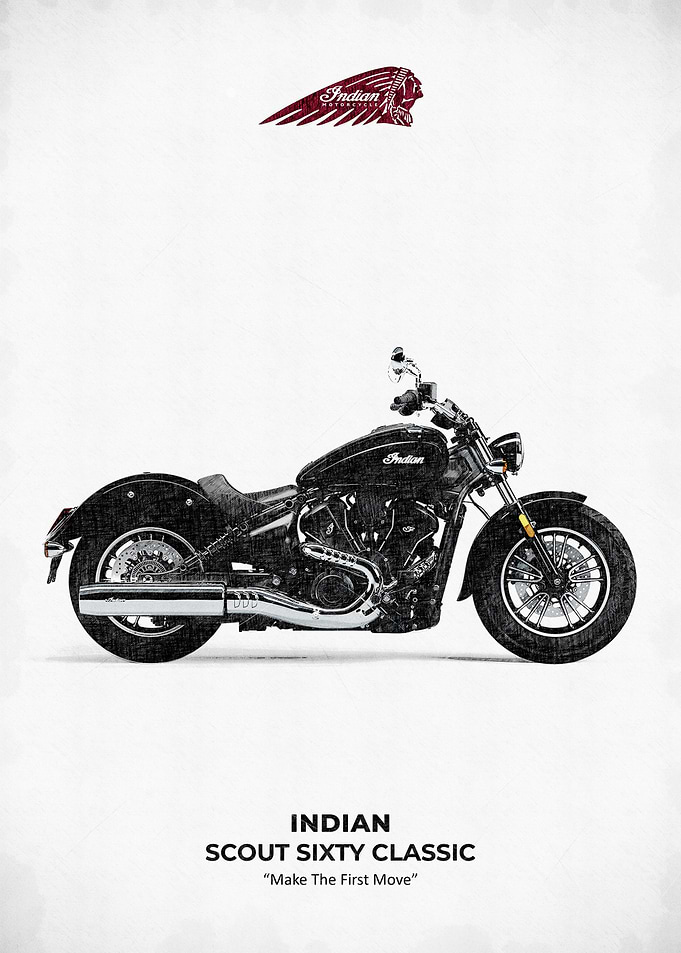 Indian Scout Sixty Classic Motorcycle