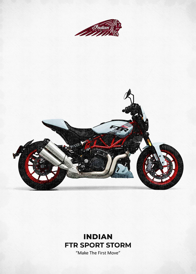 Indian FTR Sport Storm Motorcycle