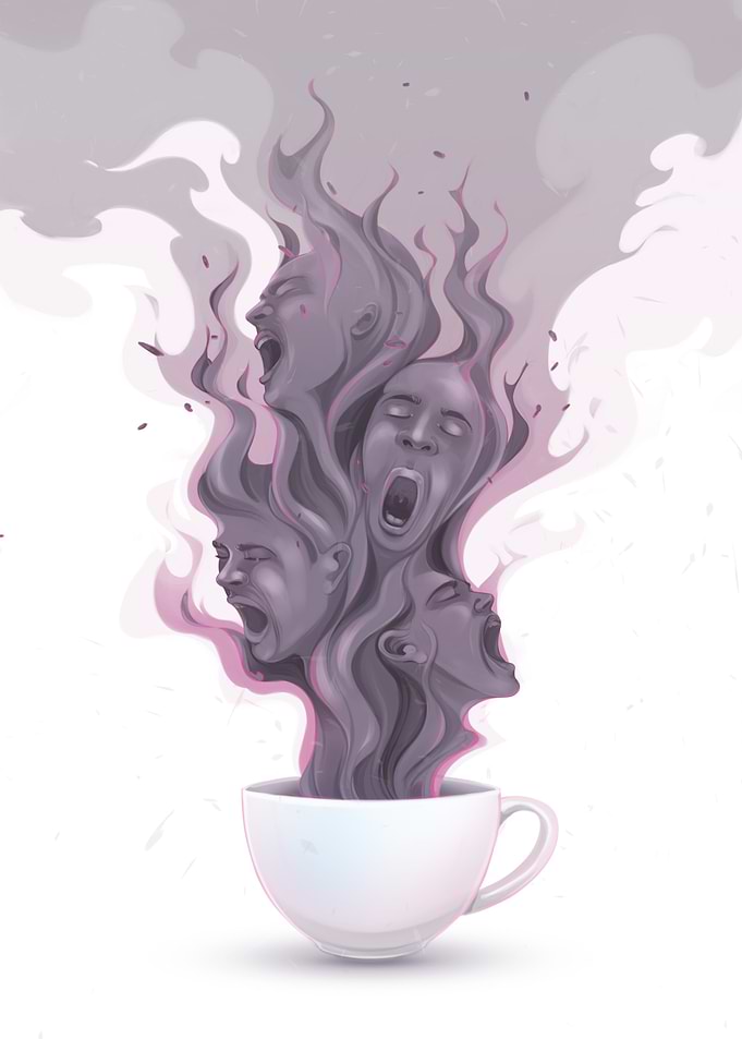 Just Before the First Sip