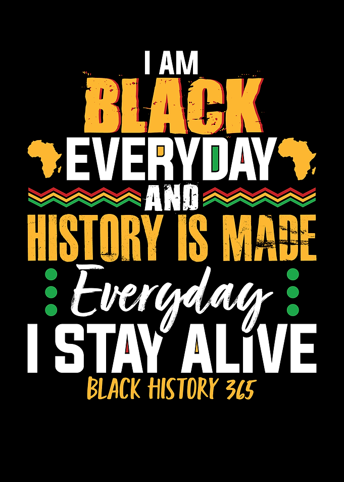 Black History Everyday Graphic
