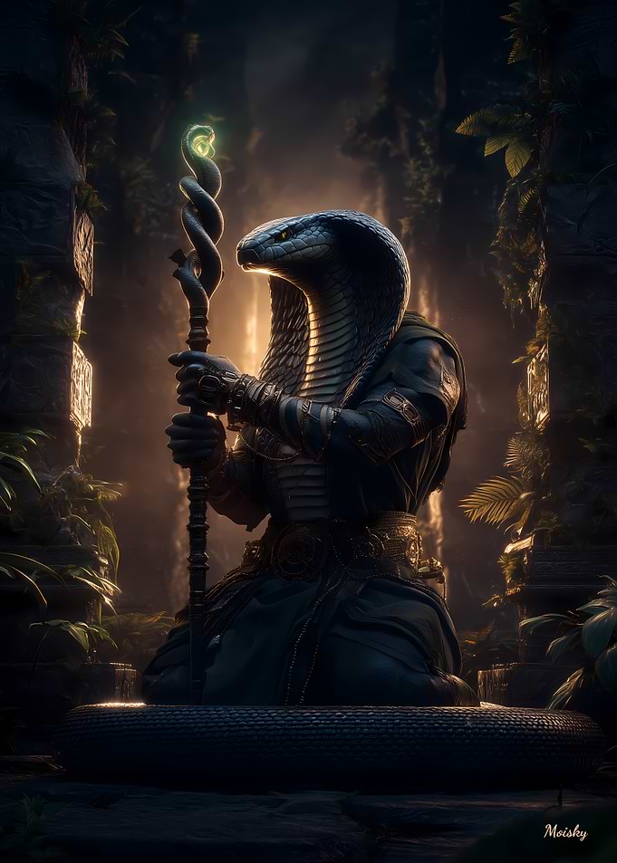 Whispers of Venom – The Serpent Sage of the Hollow Temple
