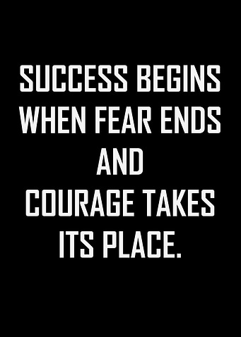 Inspirational Quote: Success and Courage