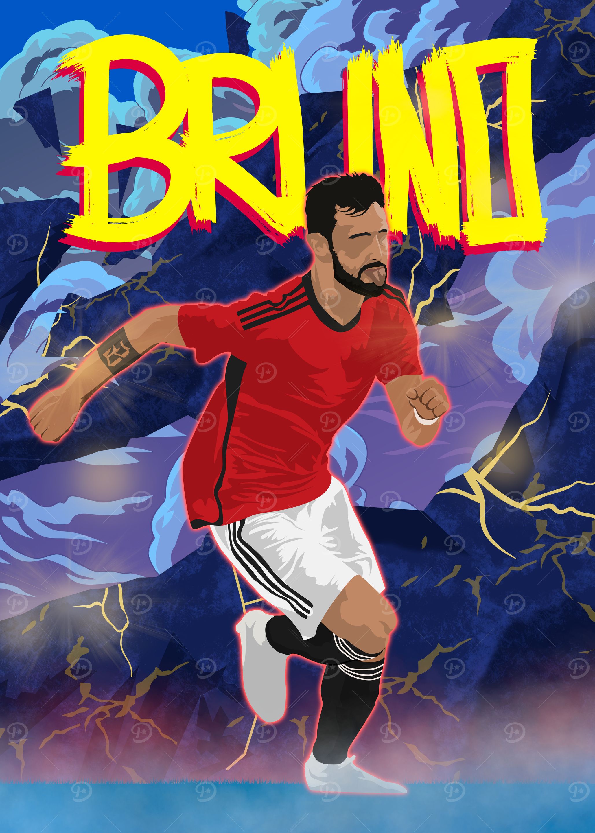 Bruno Fernandes Illustration