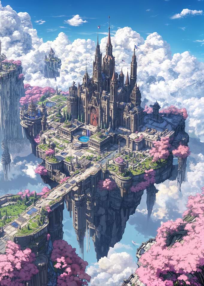 Floating Castle in the Sky