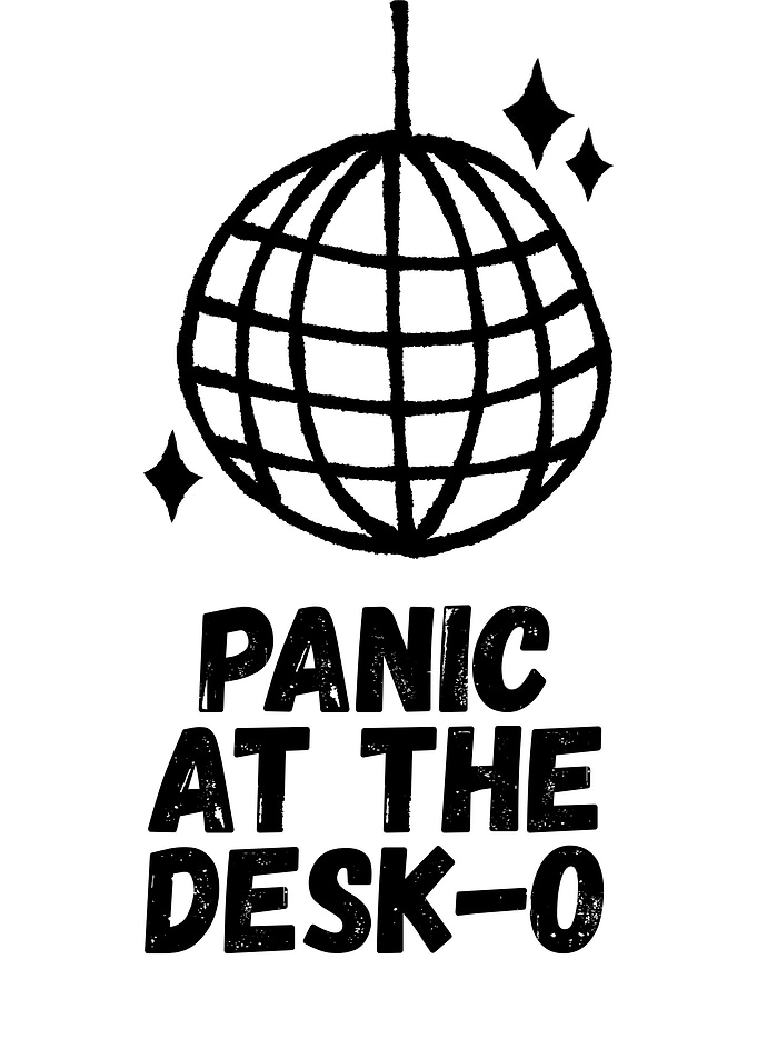 Panic at the Desk-O Disco Ball