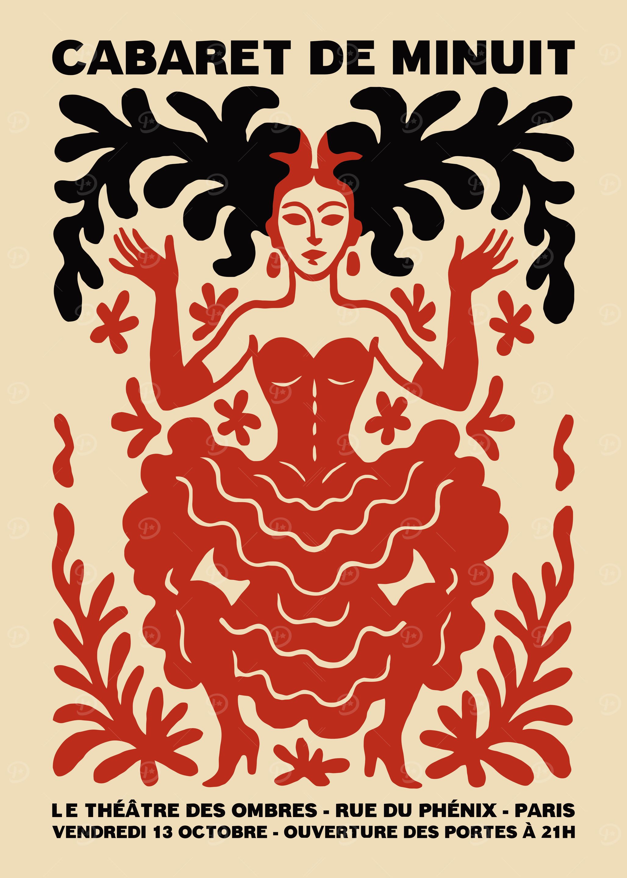 Cabaret de Minuit Poster