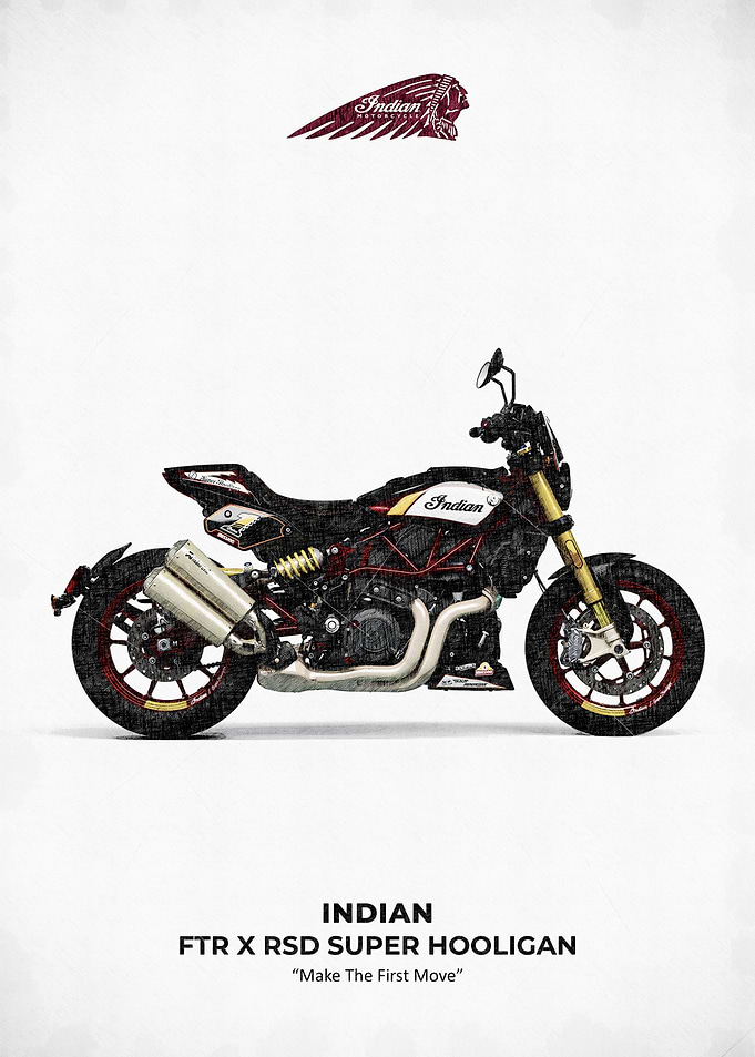 Indian FTR X RSD Super Hooligan