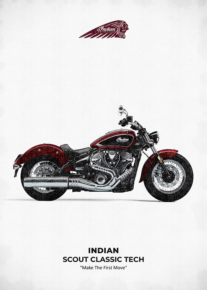 Indian Scout Classic Tech Motorcycle