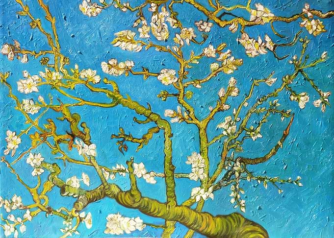 Almond Blossom Painting by Van Gogh