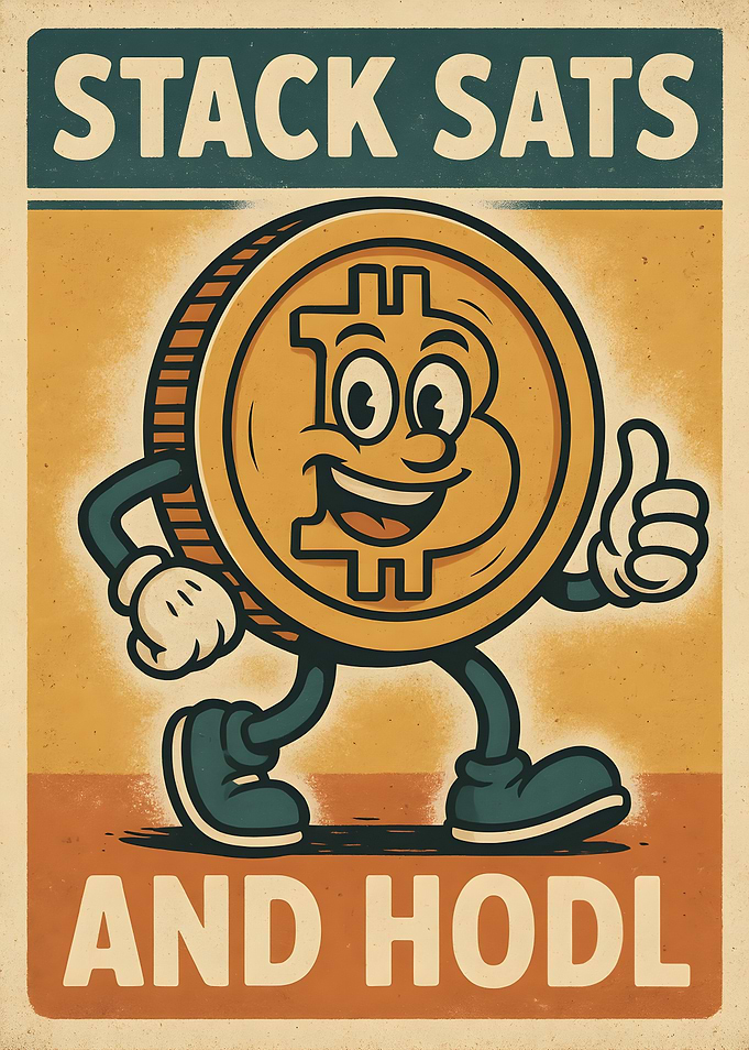 Stack Sats and Hodl Bitcoin