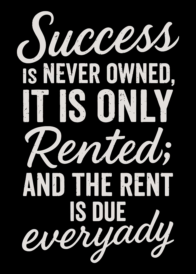 Success I Never Owned