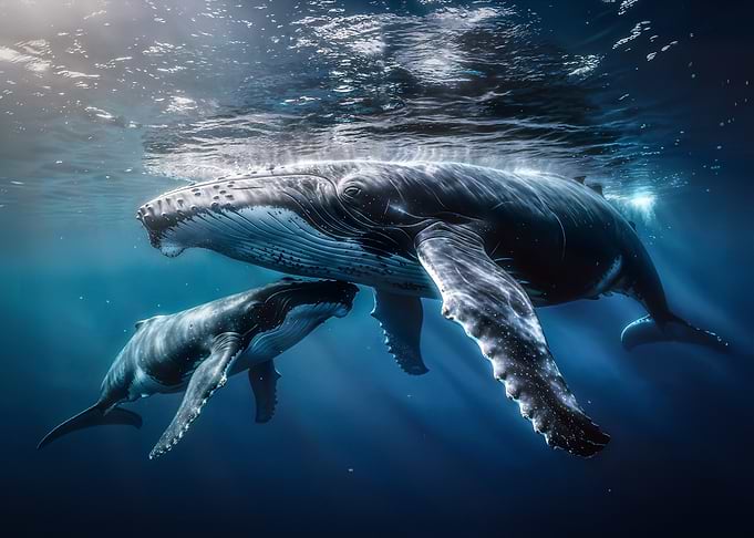 Humpback Whales Motherhood