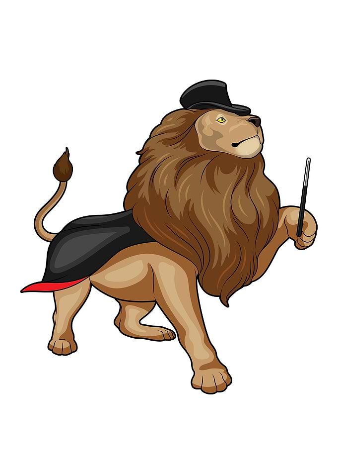 Lion Magician Magic wand