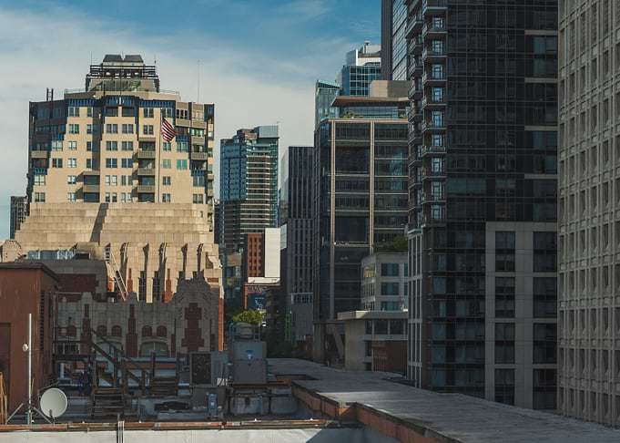 Between the Lines Cityscape