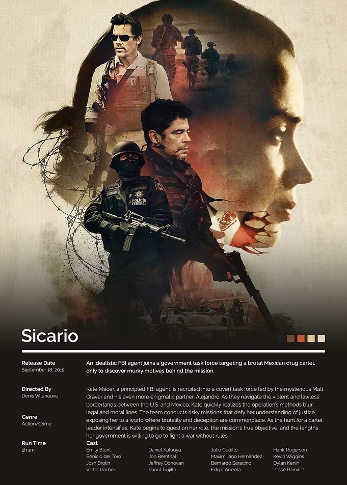 Sicario Movie Poster