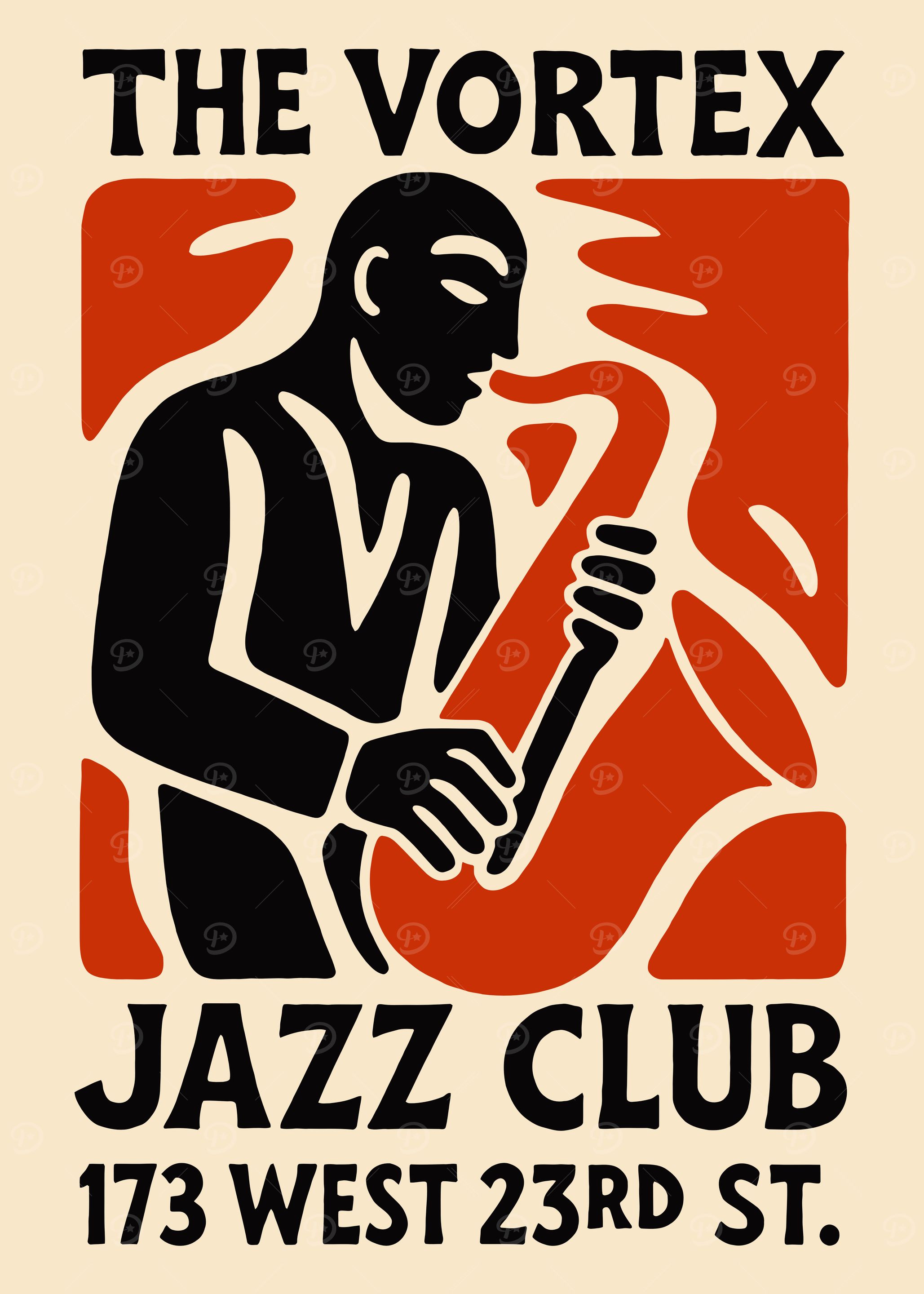 The Vortex Jazz Club Poster
