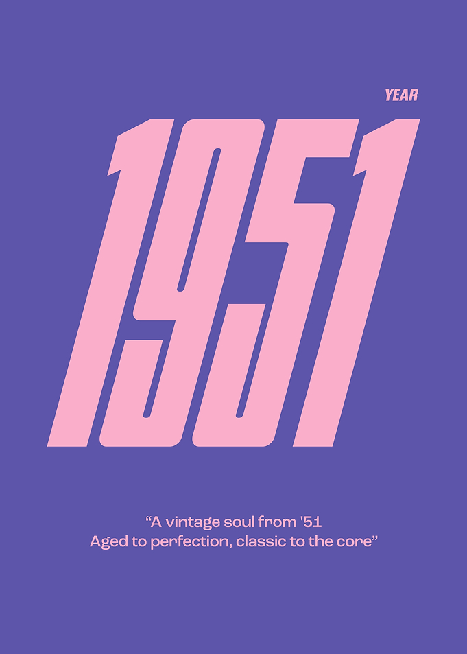 1951 Year Poster