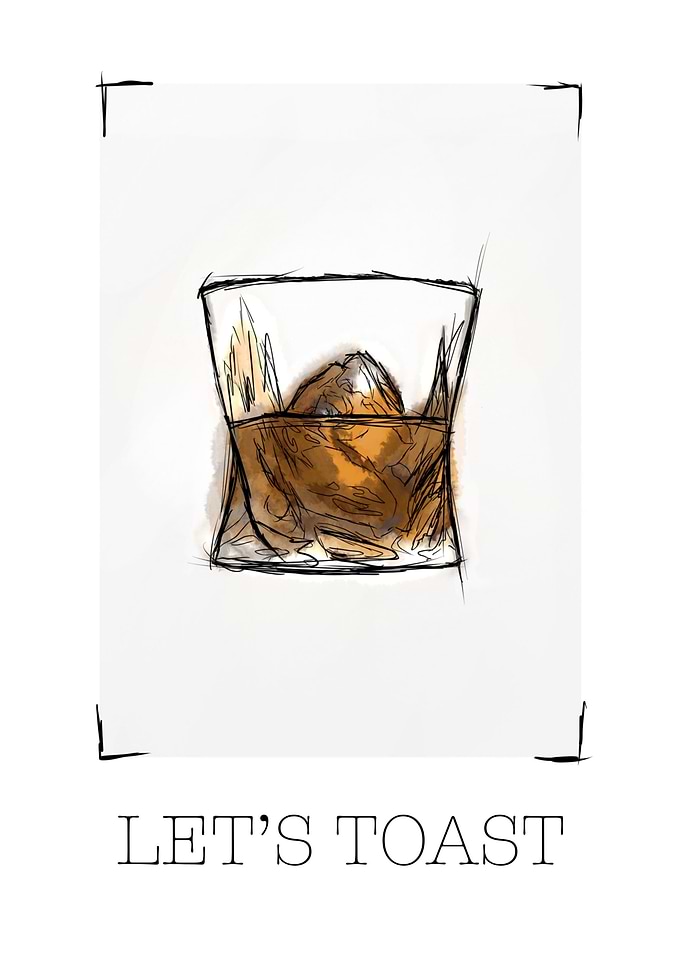 Let's Toast: Whiskey on the Rocks