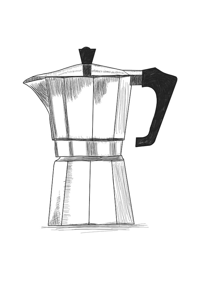 Moka Pot Sketch