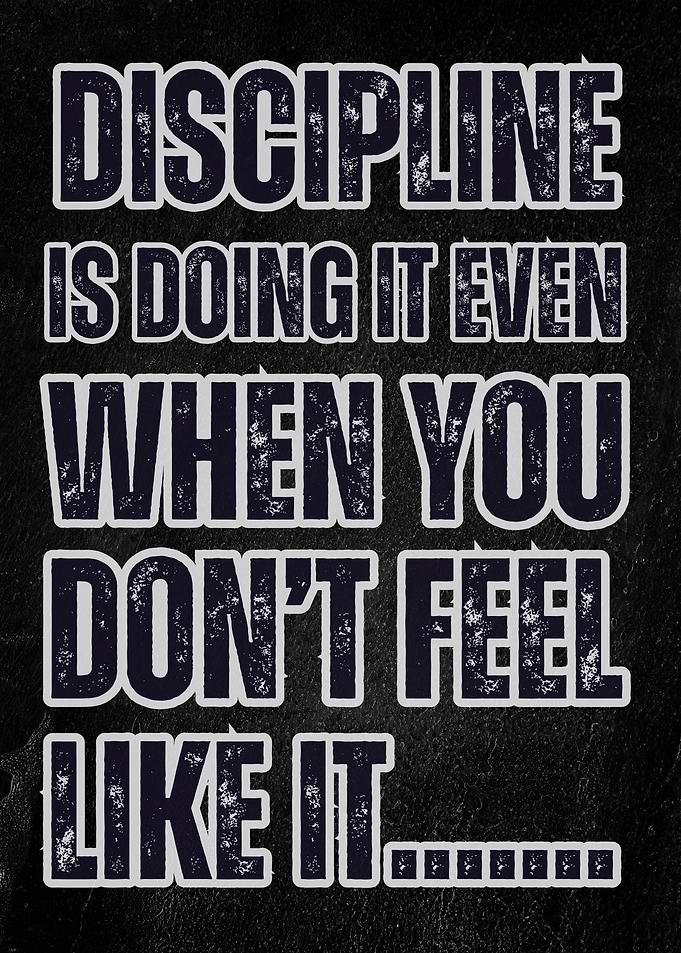 Discipline Motivational Quote