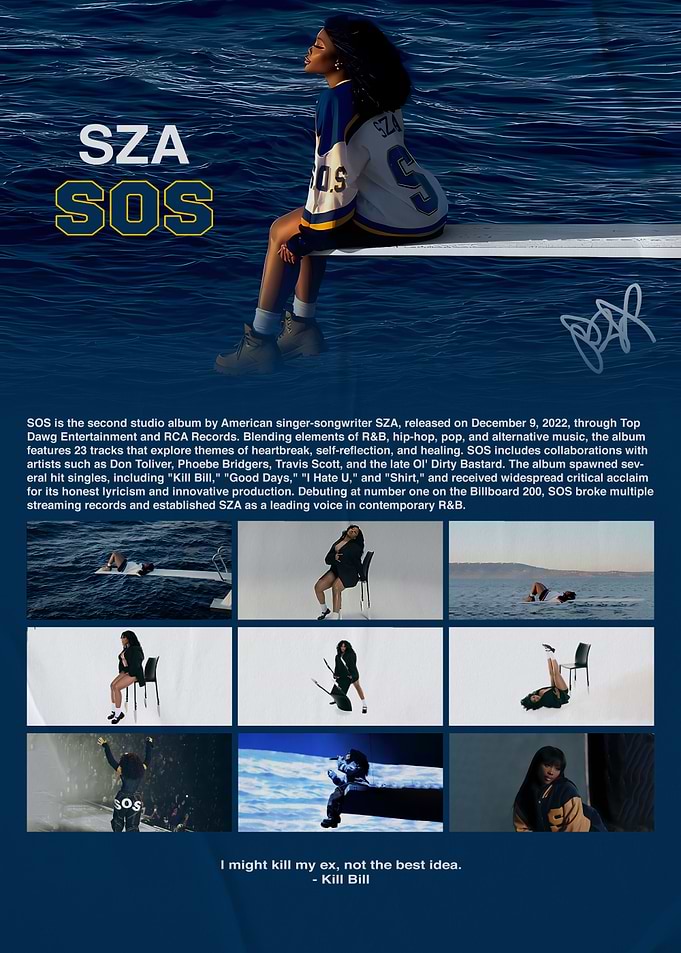 SZA SOS Album Cover