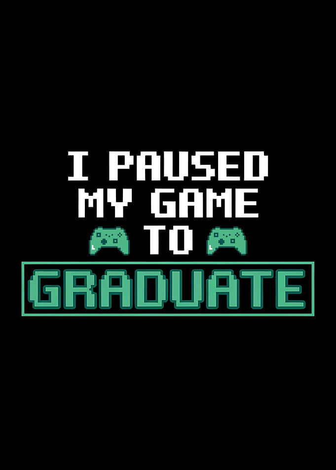 Funny Gamer Graduation