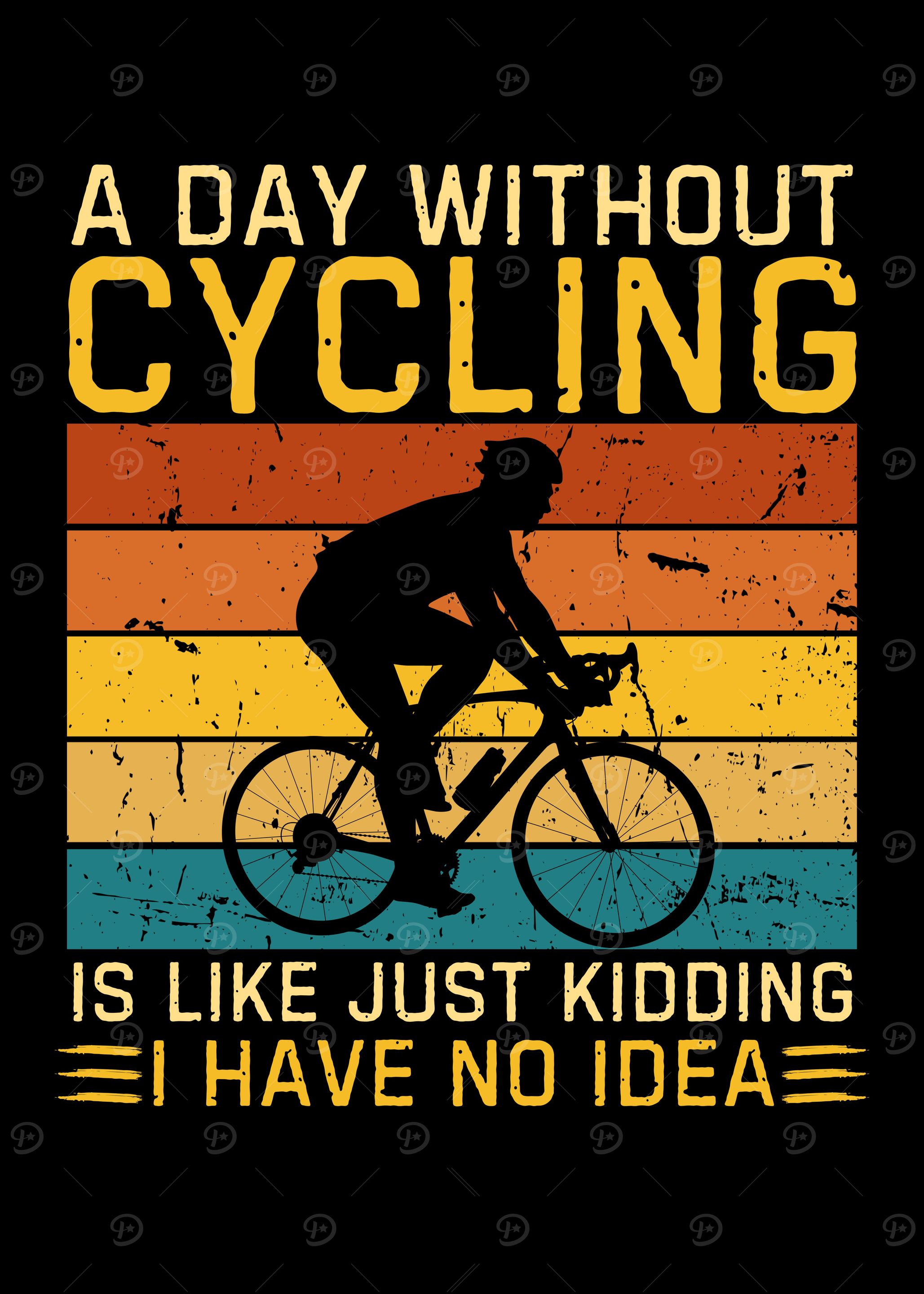 Funny Cyclist Quote Bike
