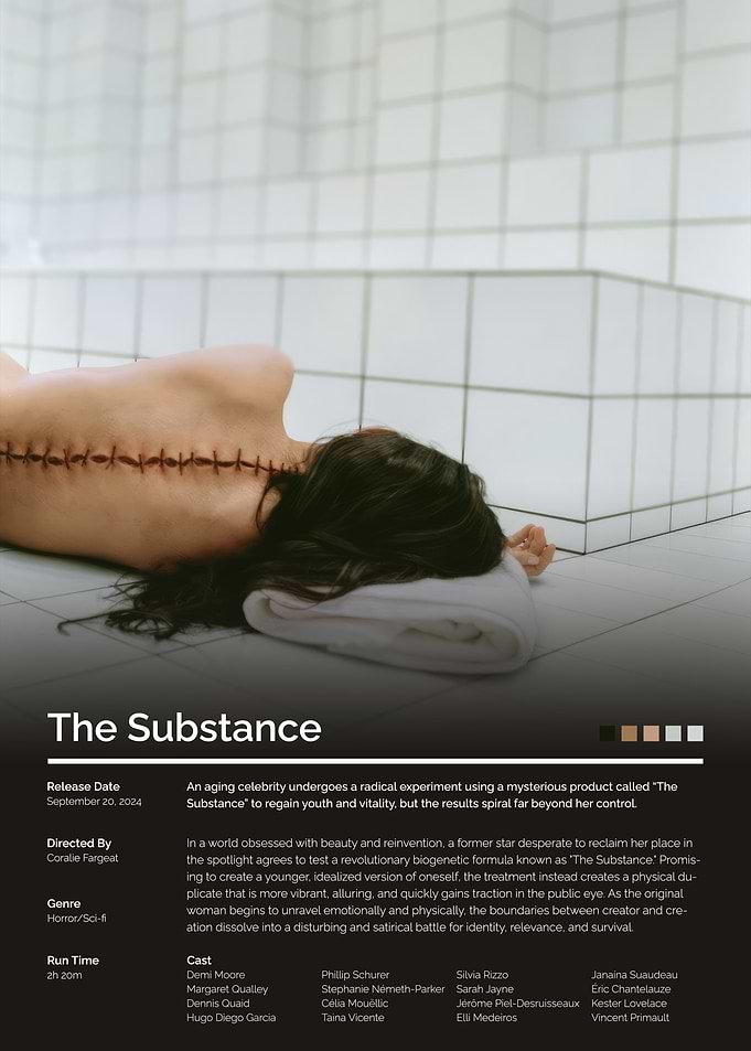 The Substance Movie Poster