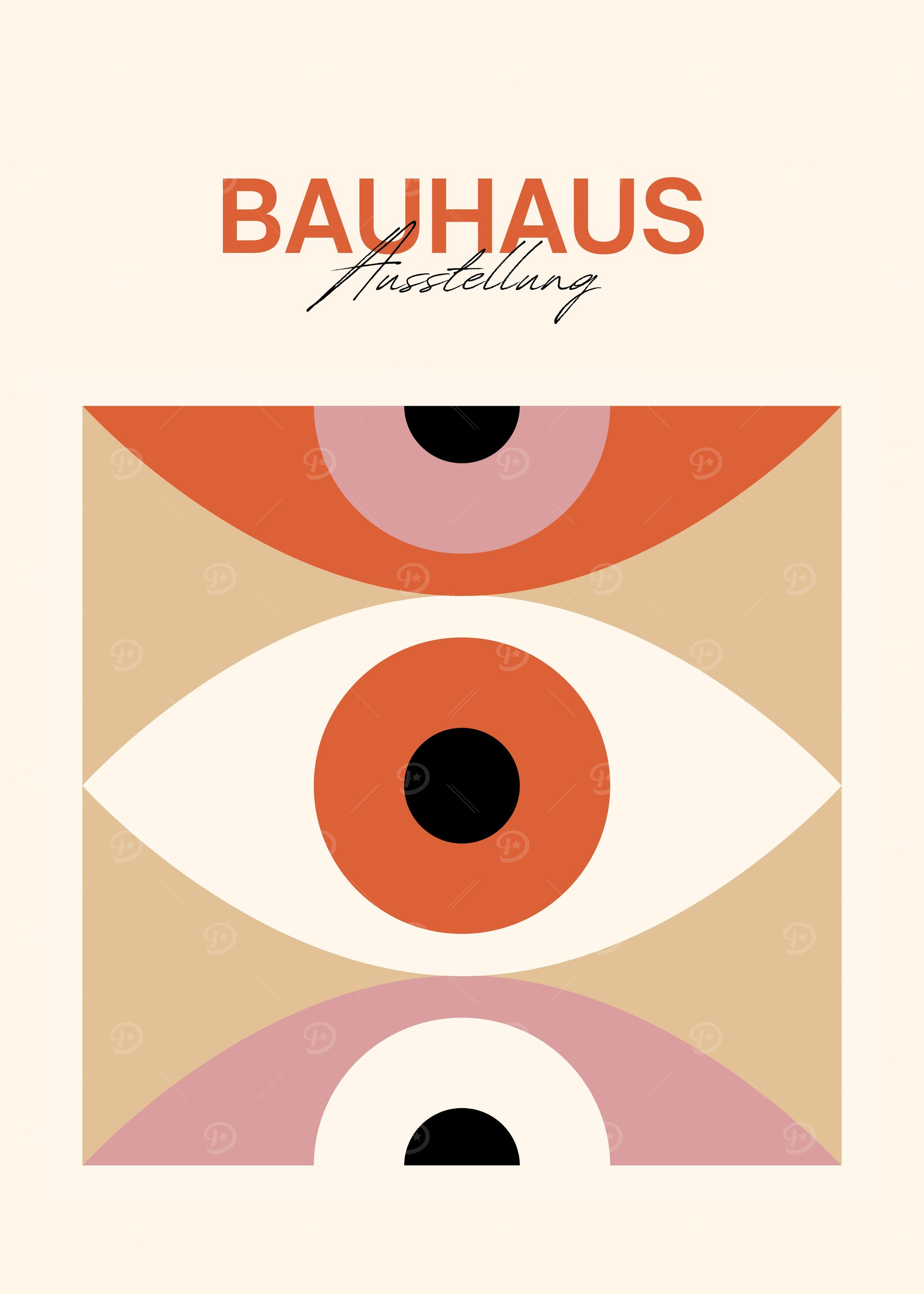Bauhaus Ausstellung Abstract Eye Art