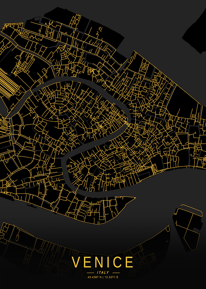 Golden Venice City Map