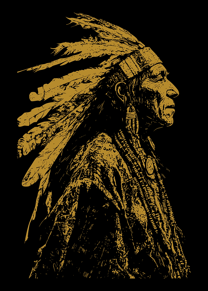 Native American Chief Portrait