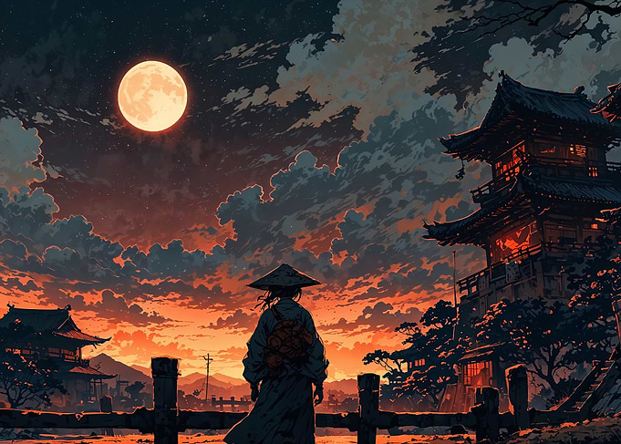Moonlit Ronin Watch