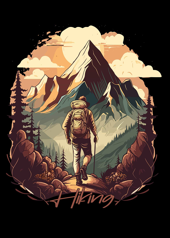 Hiking Adventure in the Mountains