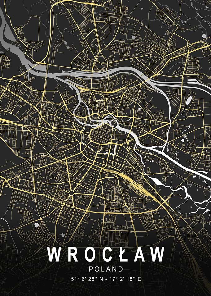 Wroclaw Silver City Map