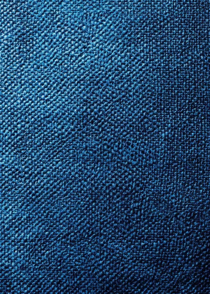 Blue Textured Fabric Close-Up