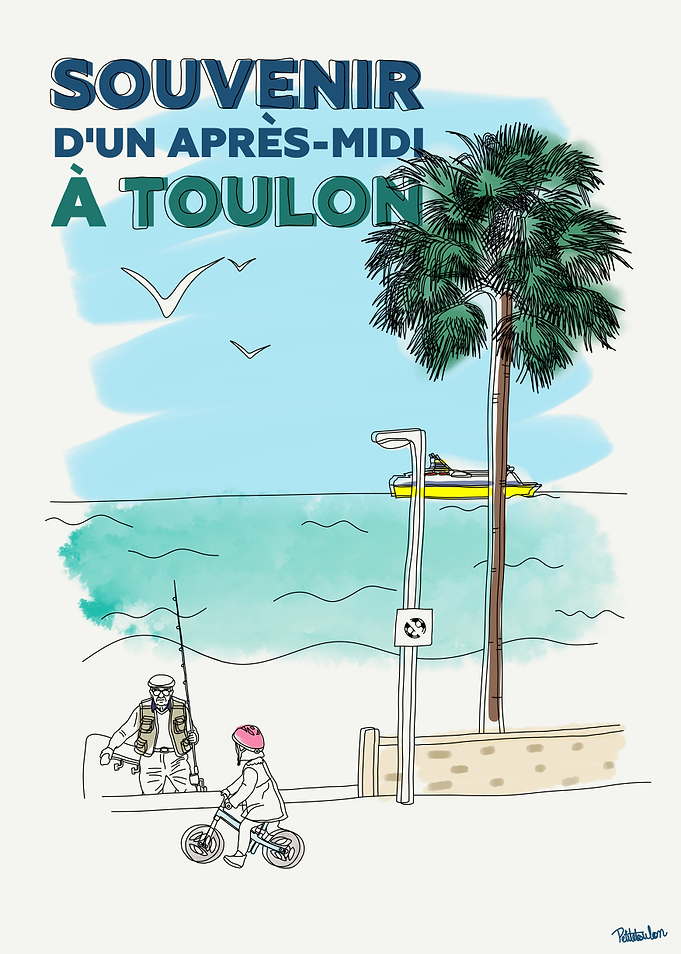 Souvenir d'un après-midi à Toulon