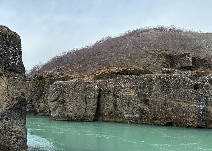 River Through Rocky Landscape
