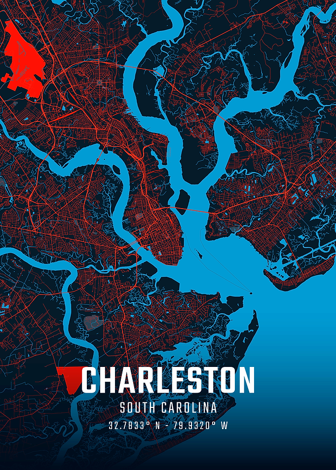 Charleston City Map