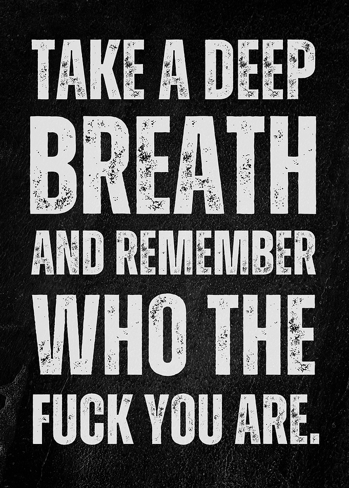 Inspirational Quote: Take a Deep Breath