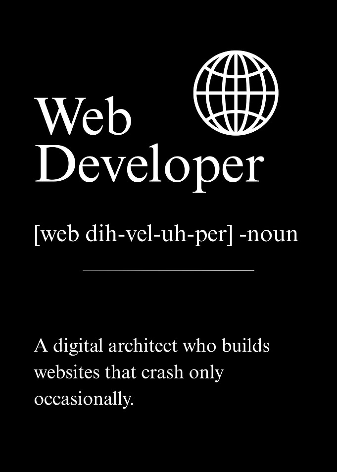 Web Developer Definition