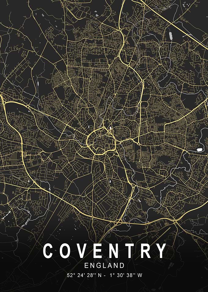 Coventry Silver City Map