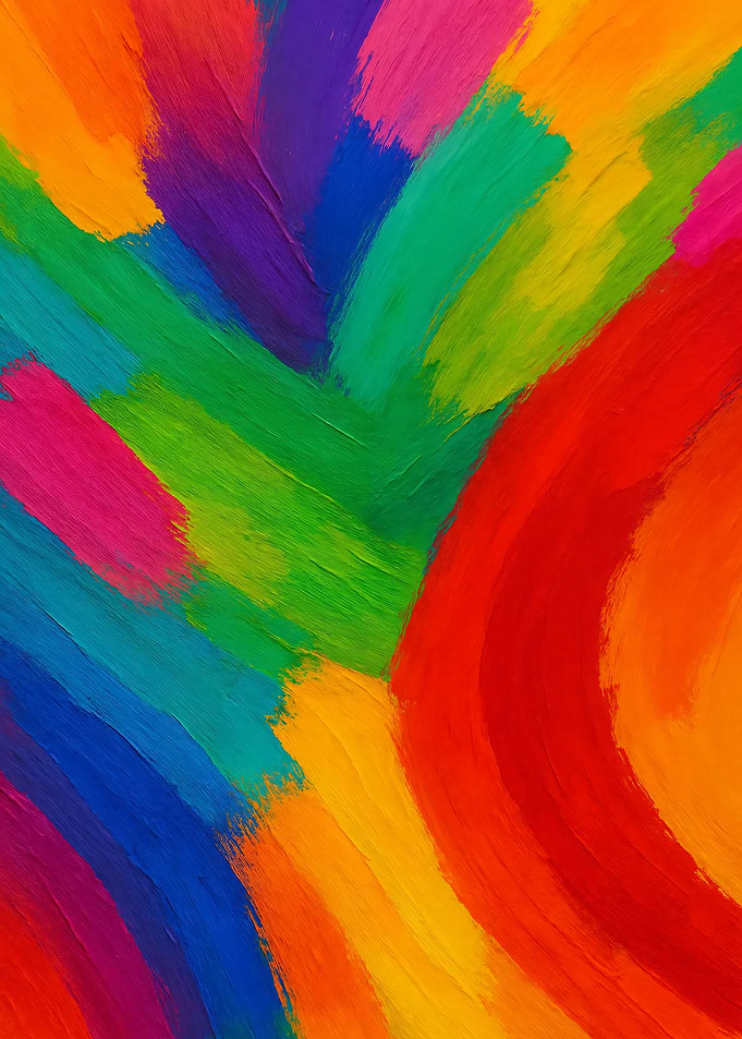 Colorful Brushstroke
