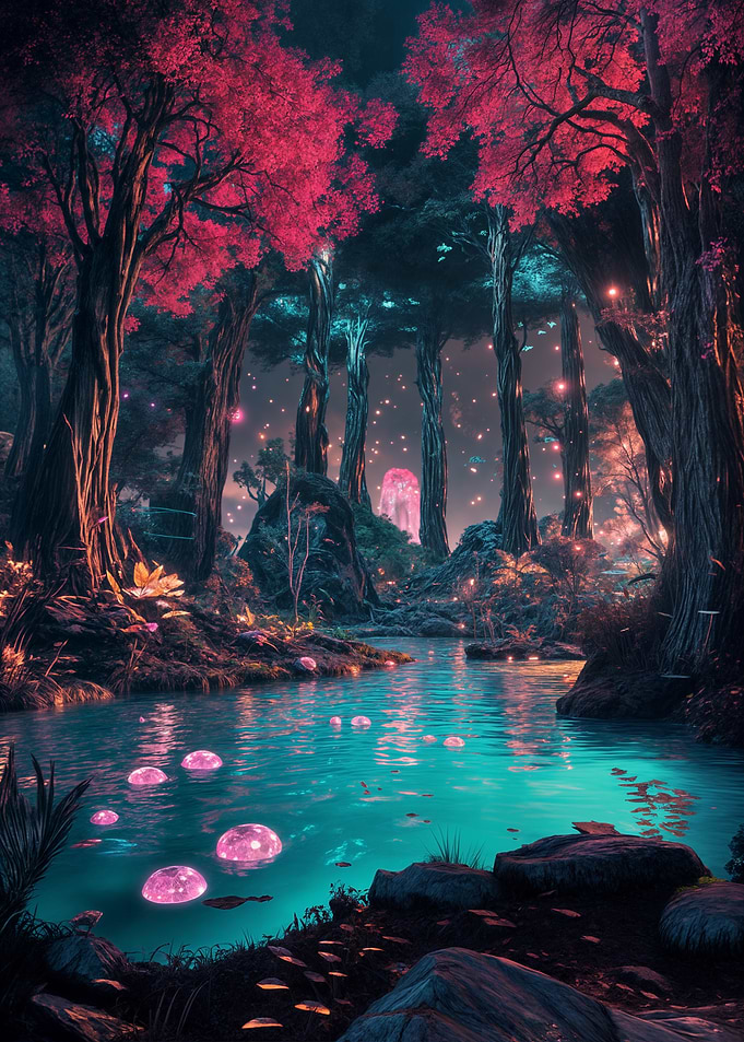 Enchanted Forest Pond